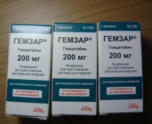 Гемзар - инструкция по использованию