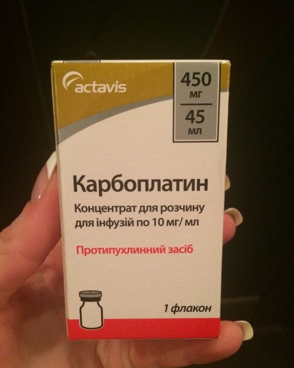 Карбоплатин - инструкция по использованию