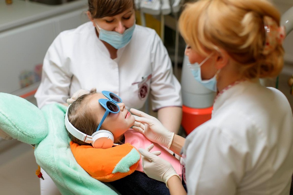 Лечение кариеса лазером