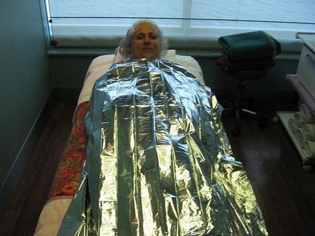 лечение алюминиевой фольгой