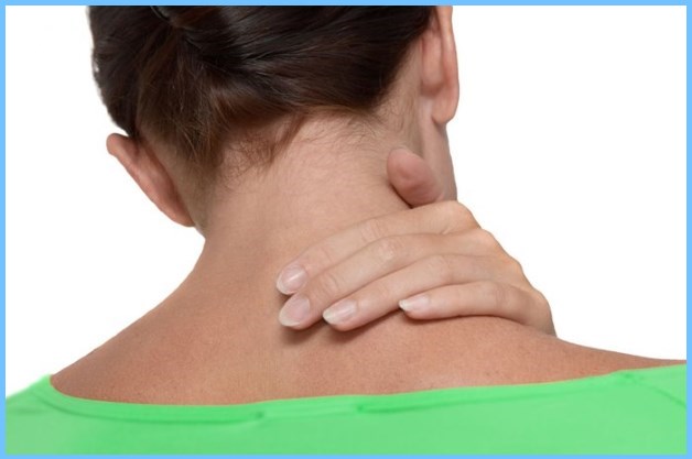 боль в области шеи сзади