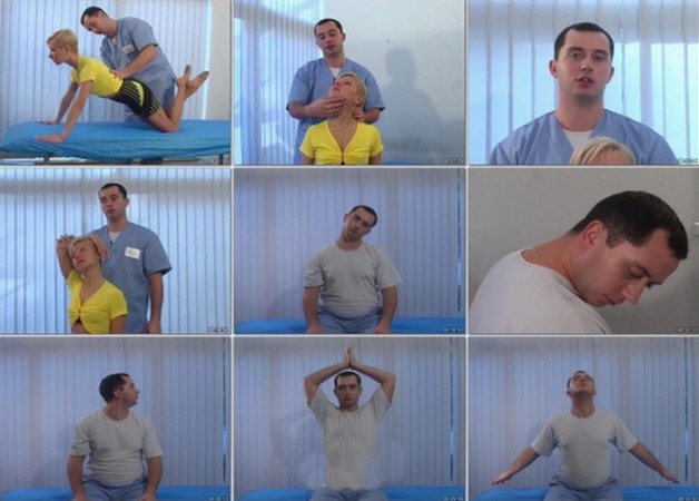 гимнастика для шеи шишонина