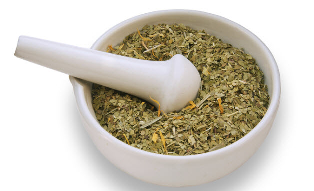 Листья брусники