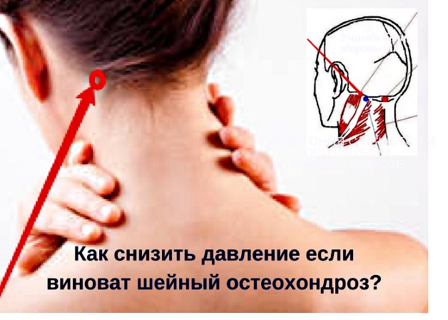 лечебные точки при АД