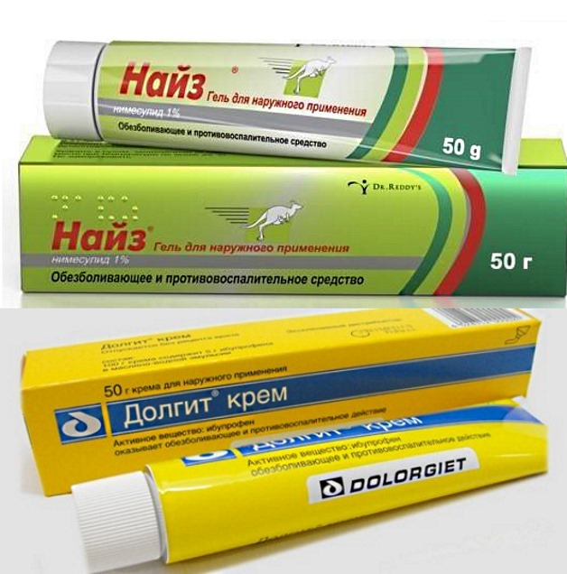 найз гель и долгит крем