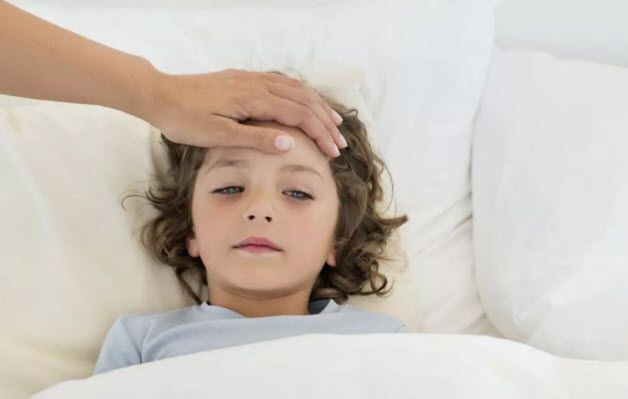 Малыша лихорадит